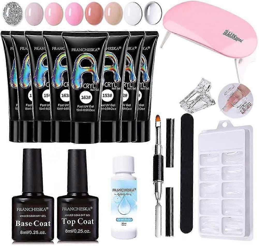 L Kit With U V Ter Kit, 3 S L Set, Extens L Builder Easy