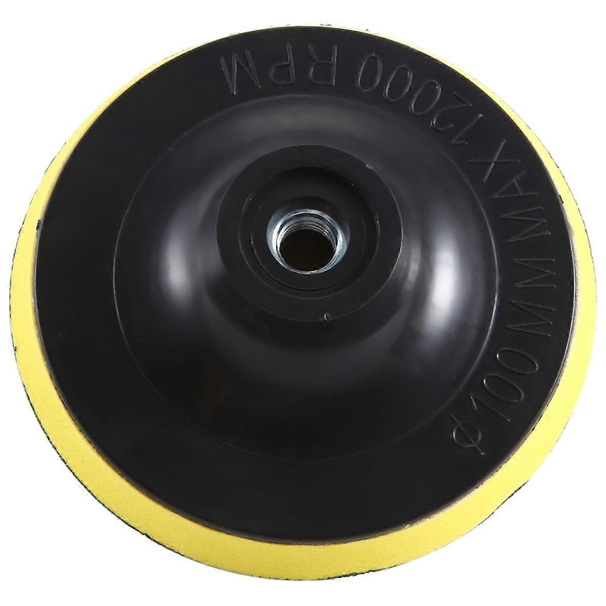 Angle Grinder Sanding Polishing Hook and Loop Backing Pad 4" Dia