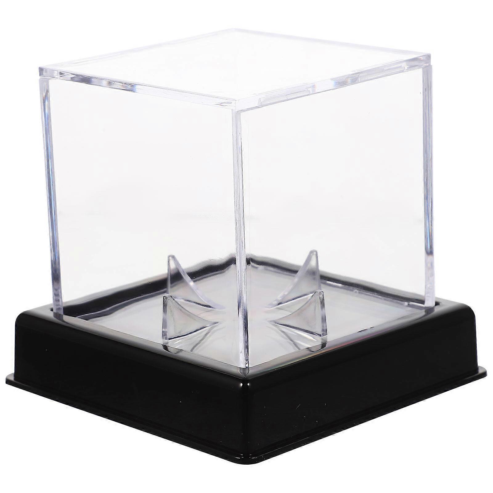 1 σετ διακοσμητικό Baseball Box Household Baseball Holder διαφανές αξεσουάρ μπέιζμπολ περίπτωσης σόφτμπολ