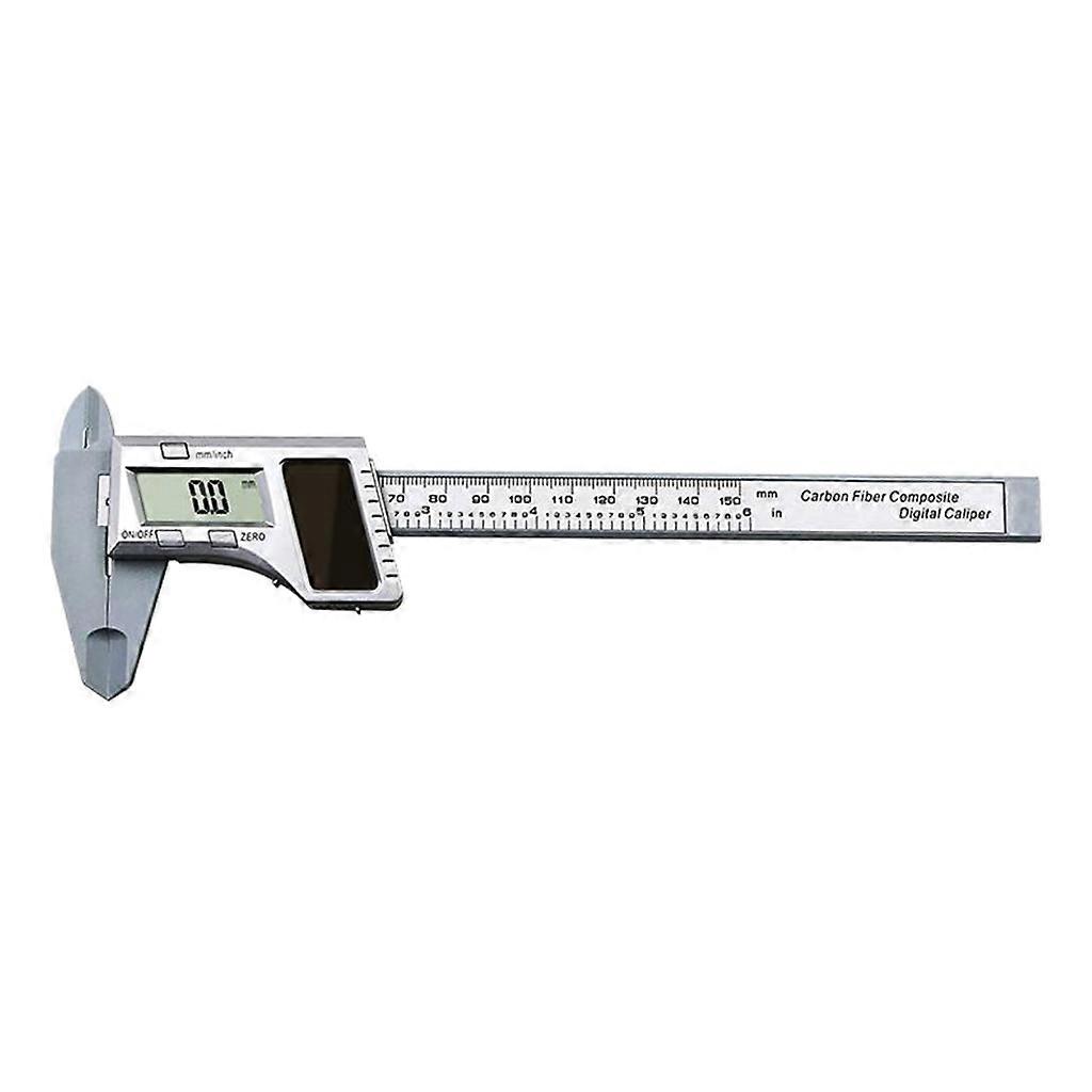 0-150mm Solar Chrage Electronic Precision Digital Vernier Calipers Ruler Depth