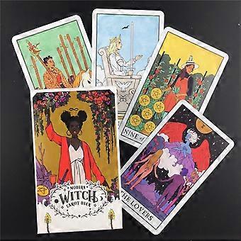 78 Tarotkarten Set Mit Bunter Box — Holografisch, Englisch, Für Einsteiger & Zukunftsspiele