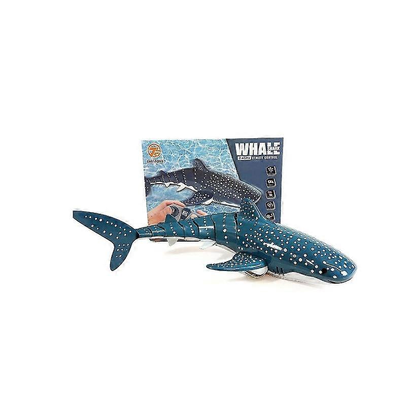 Rc Remote Control Electronic Shark Simulation Car Fish Boat Water Toy