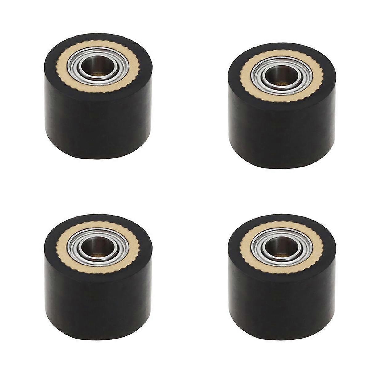 4pcs Pinch Roller 4x10x14mm Plotter Cutter Roller Paper Feed Roller for Mimaki CG Series Cutting Pl