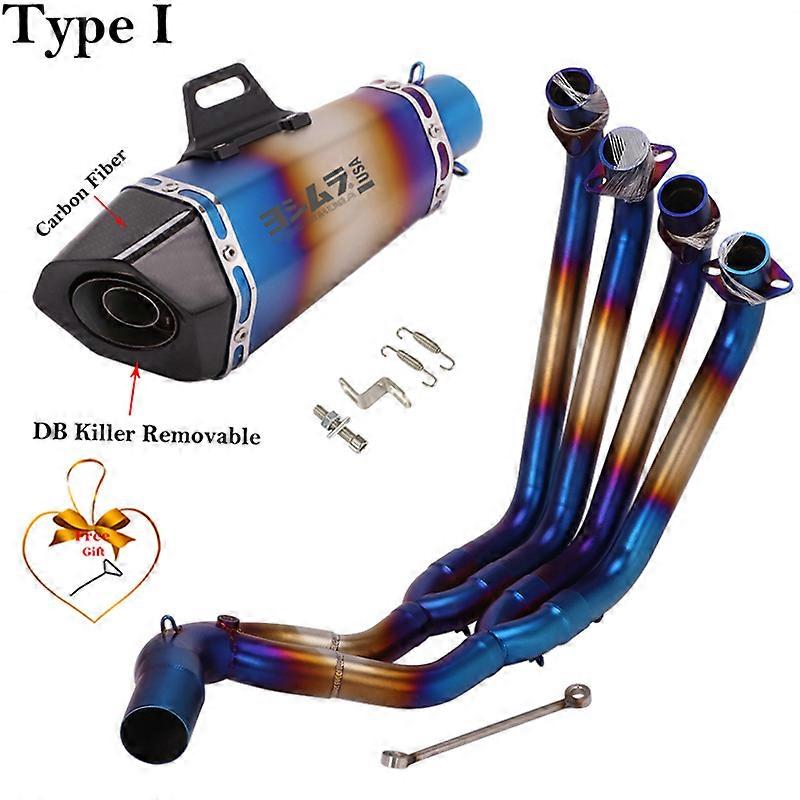 Sistema De Escape Para Yamaha GY6 125cc 150cc | Tubo De Enlace Y Silenciador De Acero Inoxidable | Instalación Fácil