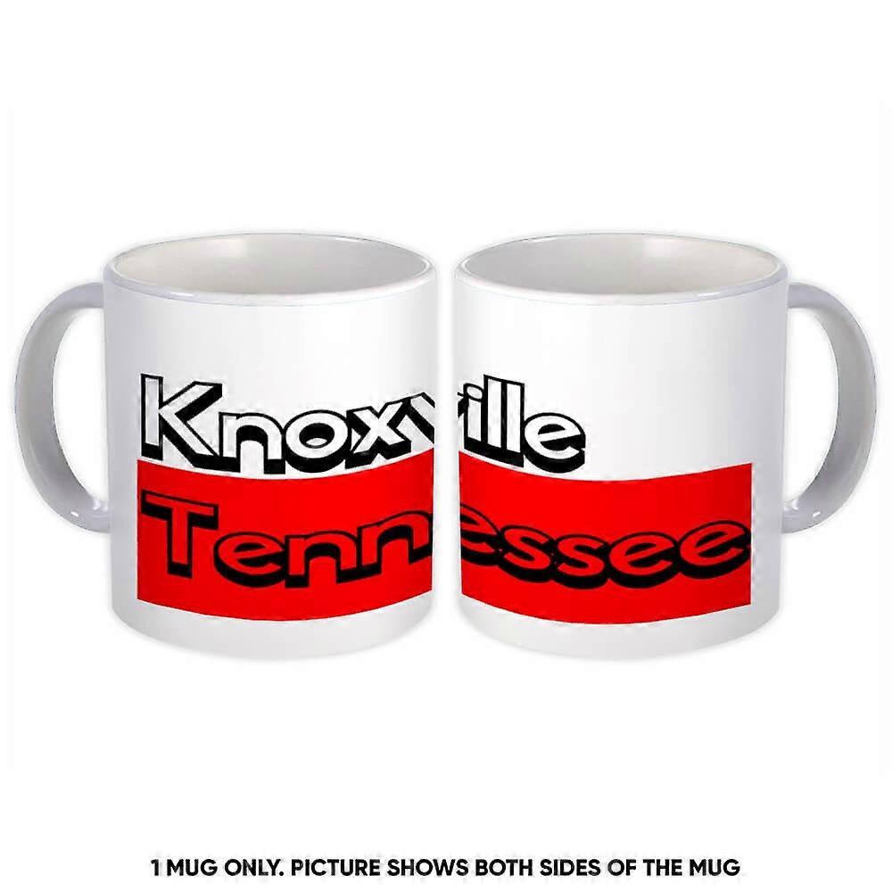Gift Mug: Knoxville Tennessee Rectangle