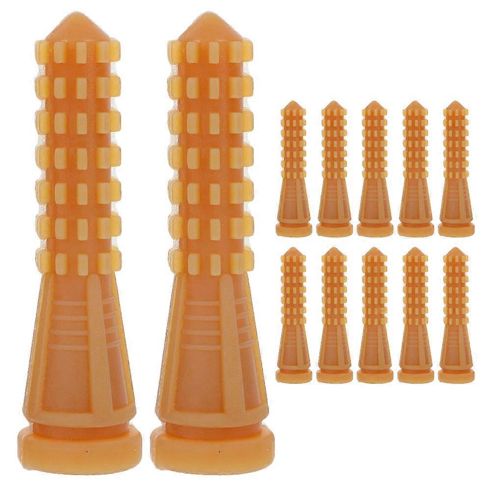 12pcs Poulet Plumer Perceuse Fixation Volaille Plumer Doigts Enlèvement Tige volaille épilation bâton