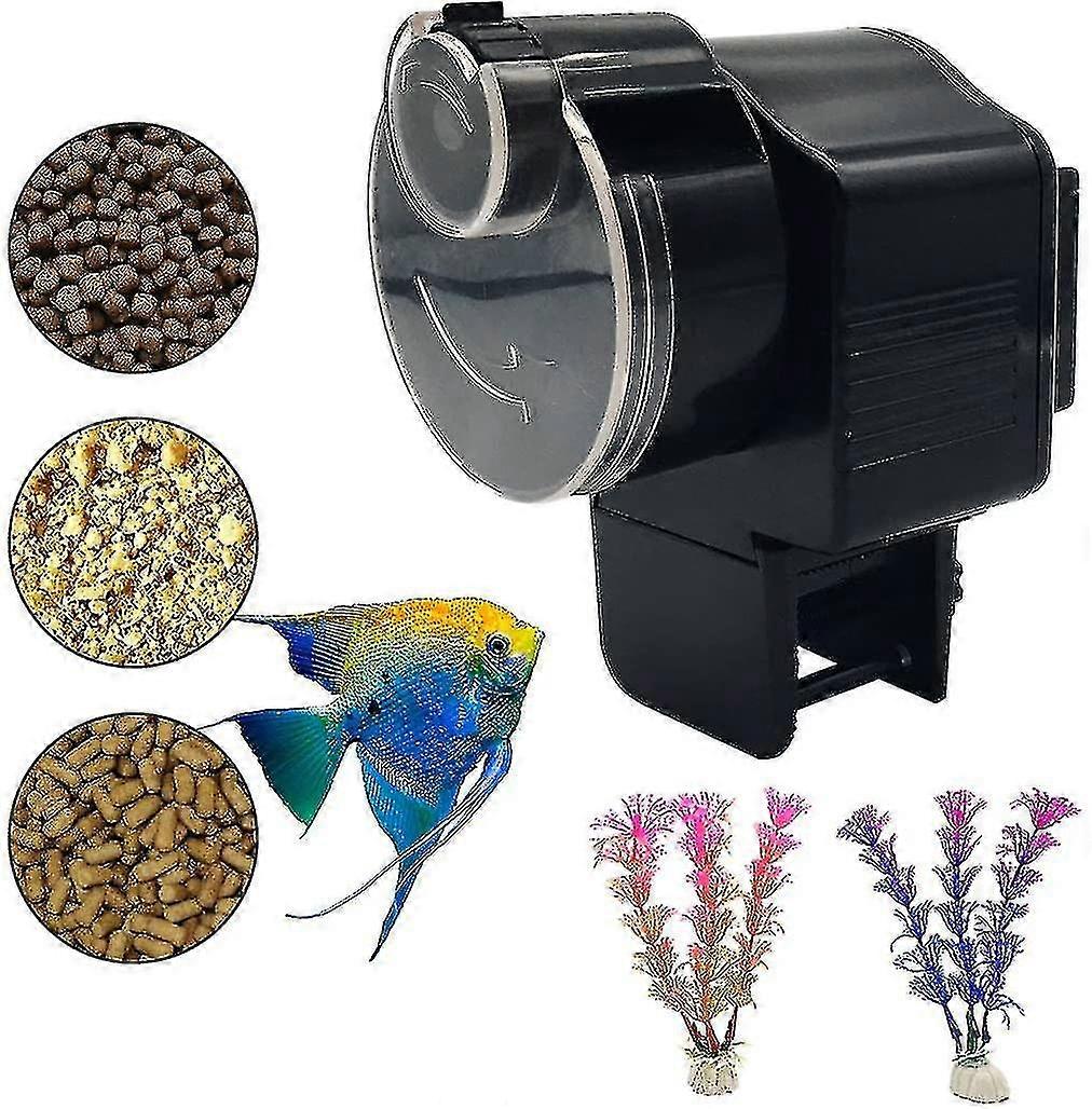 Automatic Fish Tank Feeder Aquarium Auto Timer Food Dispenser-ksize