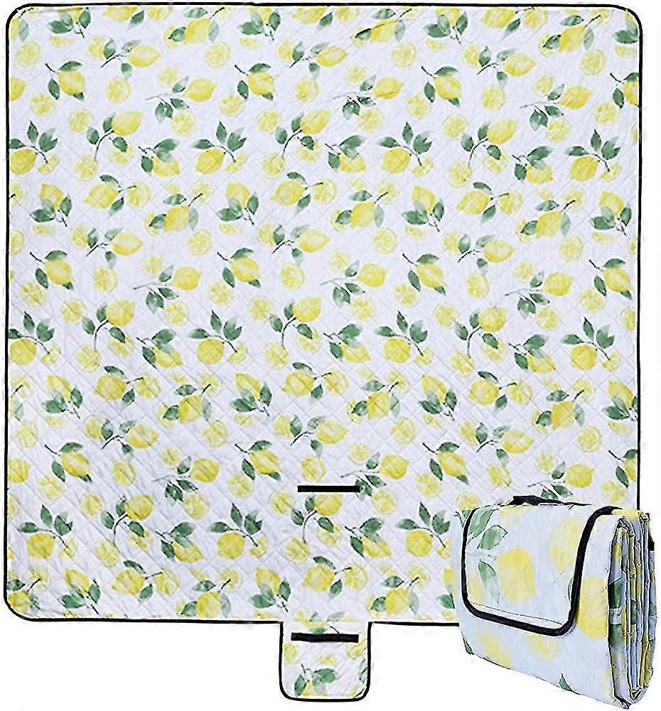 200 * 200cm Picnic Blanket. Extra Large Beach Blanket 3-layer Material