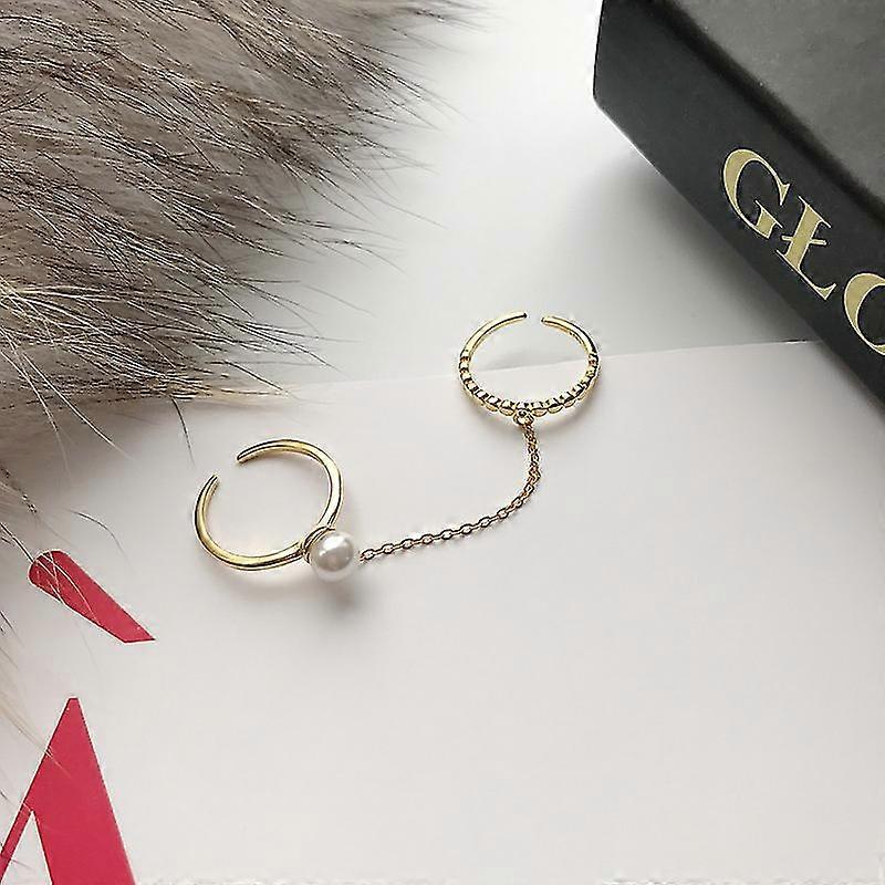 Ring Silber S925 Peearl Modeschmuck AC7527