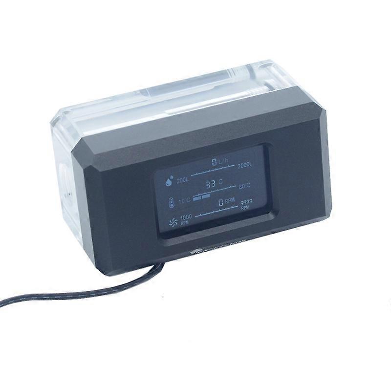 PC-Durchflussmesser-Digitalthermometer, Computer-Wasserkühlungssystem für Computer
