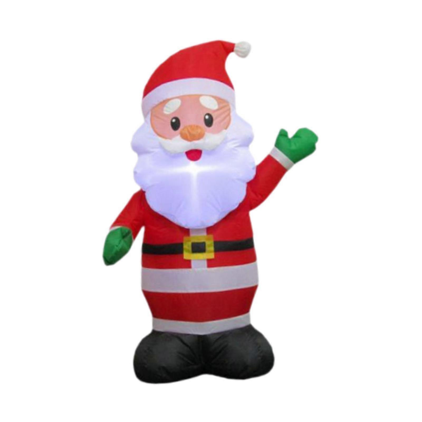 Jul Oppblåsbar Dekorasjon Utendørs Dekorasjon For Utendørs Feriefest Stil A