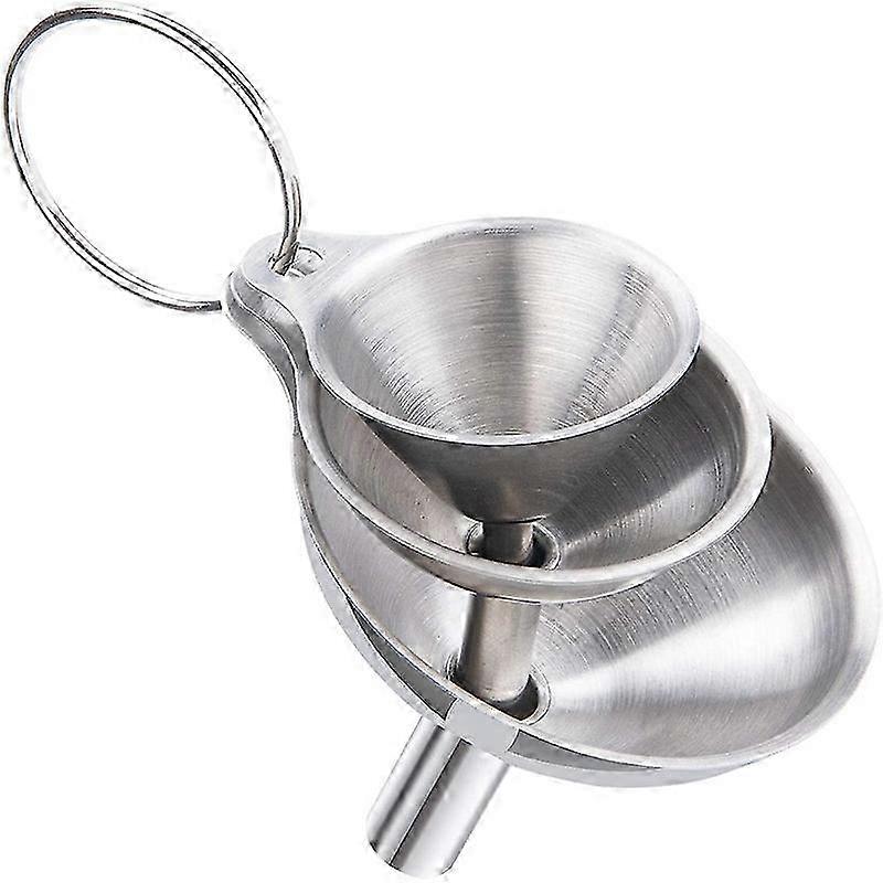 Funnel stainless steel 3 pcs