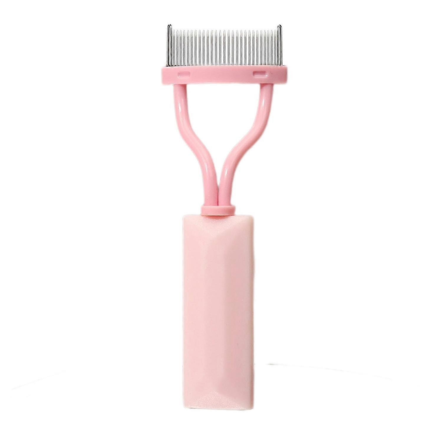 1Pc/1 Set Stainless Steel Eyelash Curler Lash Separator Comb Portable Manual Eye Lashes Curling Tool