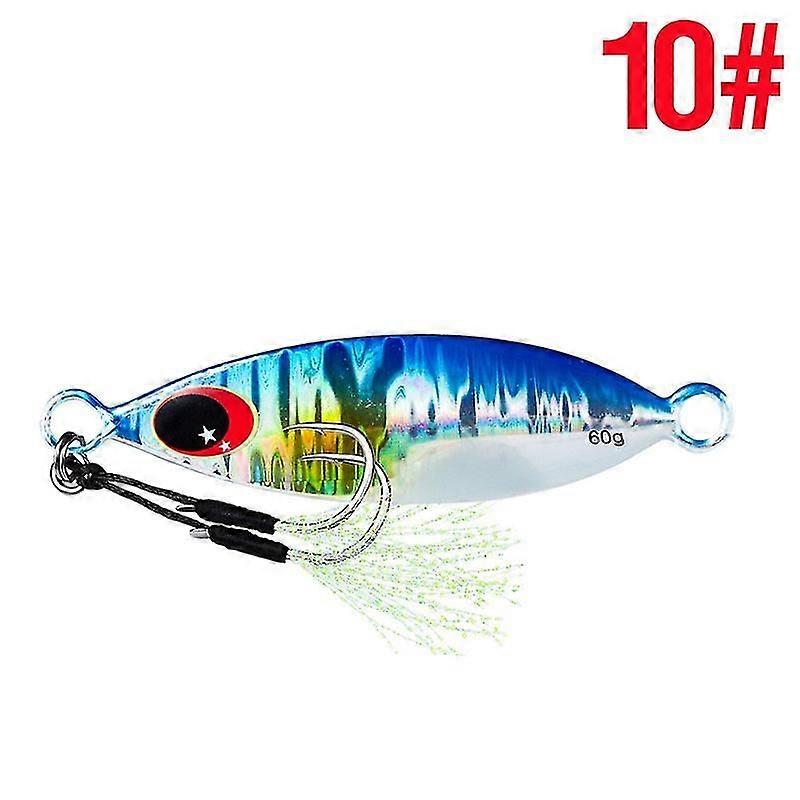 Metal Jig Lure Shore Casting Jigging Lure Slow Jig 20g Light Game Jig Trout Tuna
