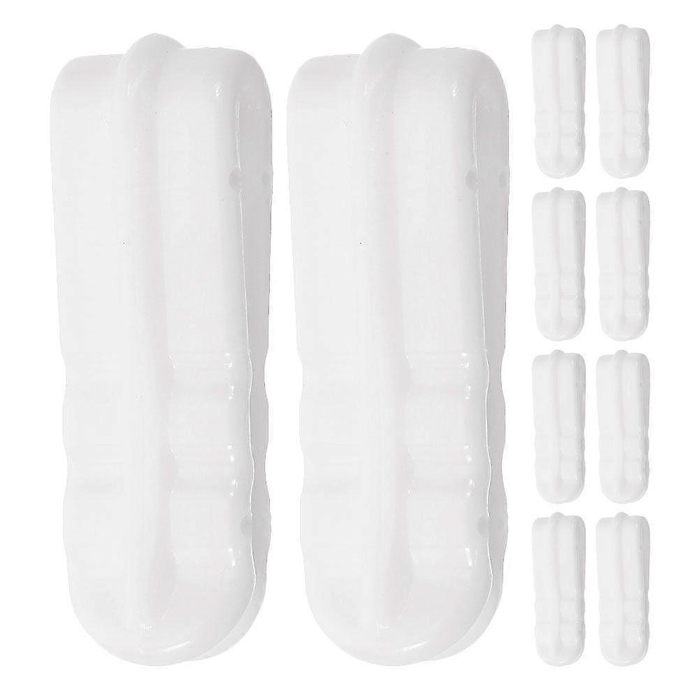 10pcs Versatile Vacuum Sealer Bag Clips Easy-to-use Zipper Bag Zipper Compression Packing Bag Clips Packing Compression Bag Clips