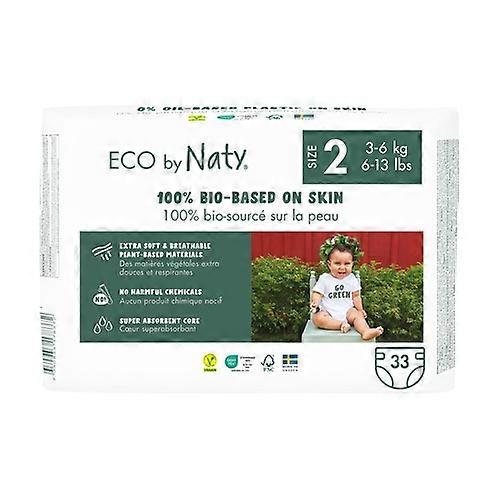 Eco diapers 3-6kg size 2 33 units
