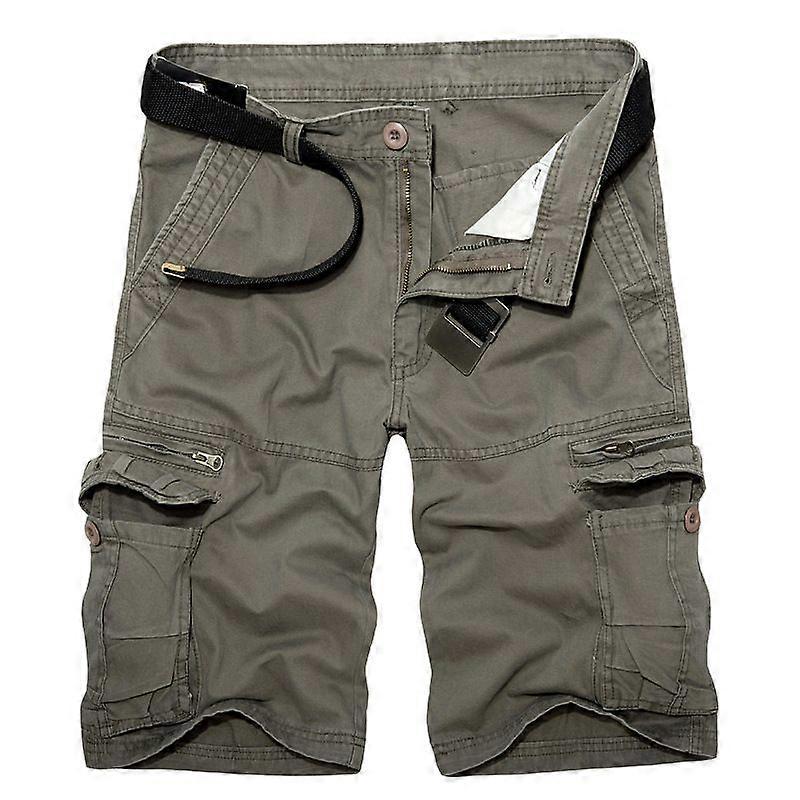 Men's Plum-size pants Cargo shorts Baggy, multi-pocket beach pants