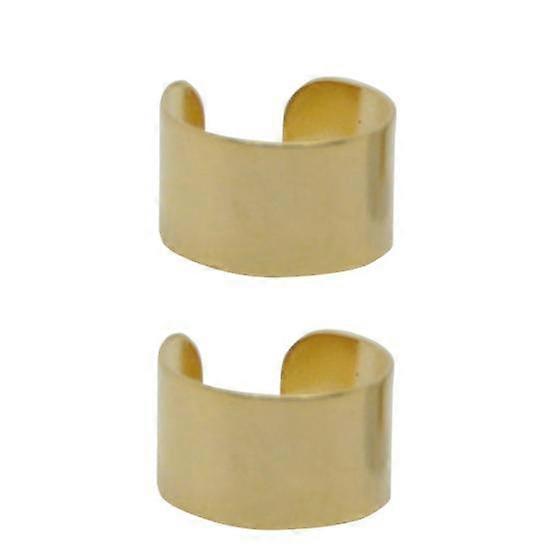 1Pair Simple Ear Cuff Clip-on Non Piercing Earrings Women Punk Party