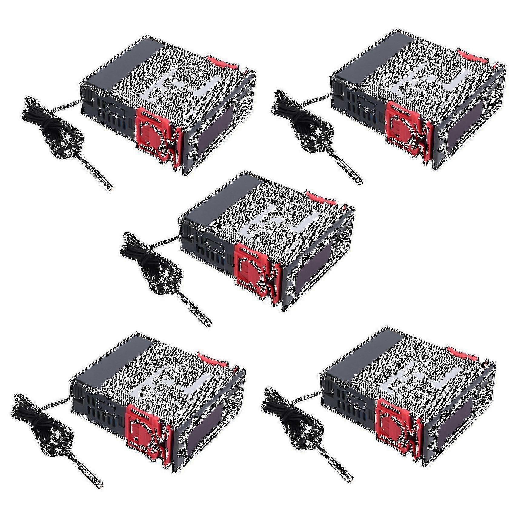 5x 220v/stc-/1000 Digital Temperature Controller Thermostat With Ntc