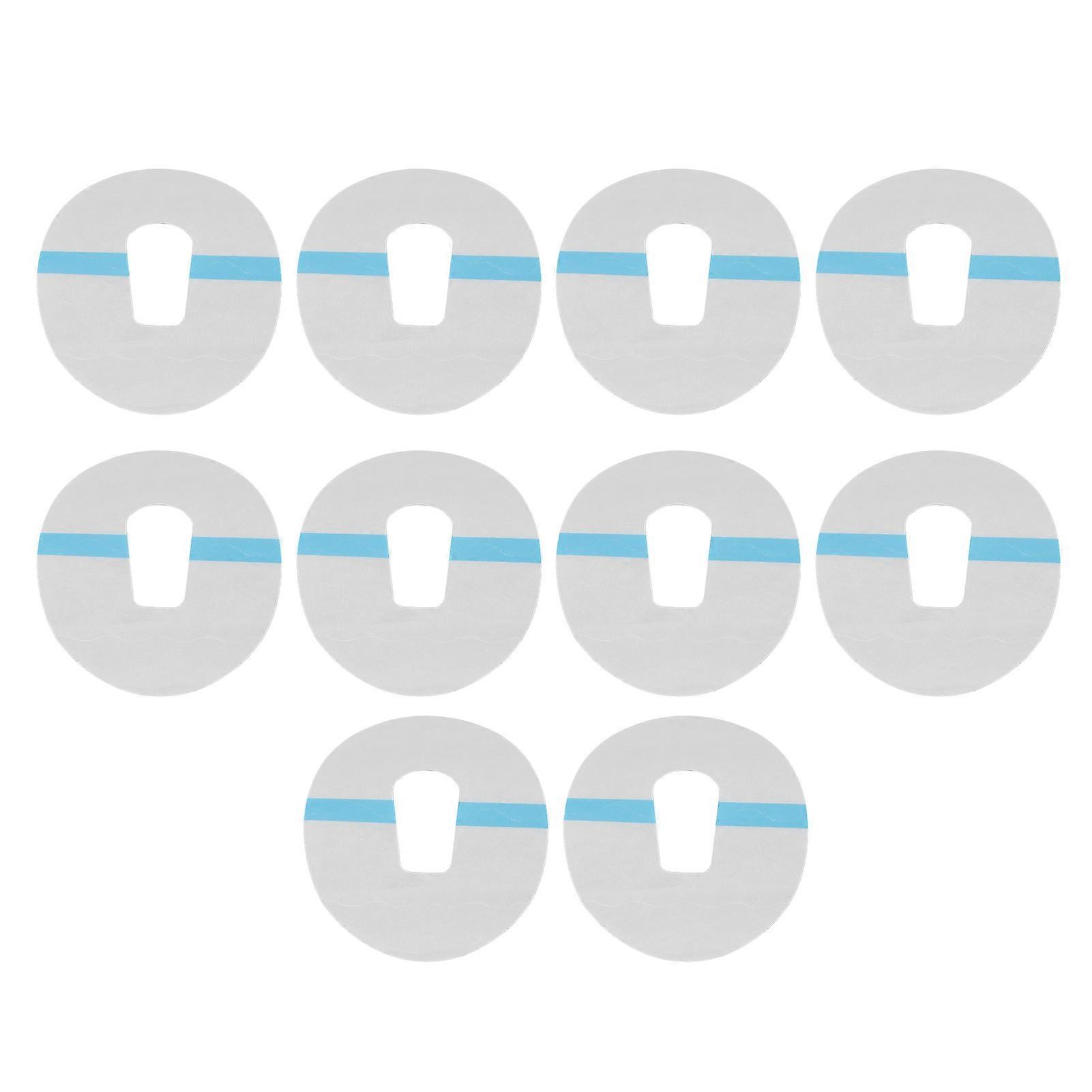 10pcs Adhesive Patch Flexible Strong Fixation Long Lasting Sensor Adhesive Sticker Accessory