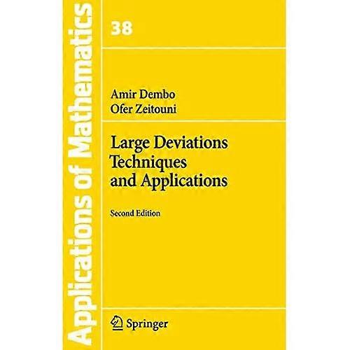 Large Deviations Techniques and Applications