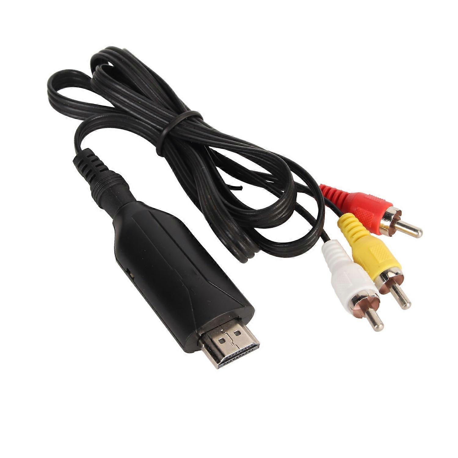 HD Multimedia Interface to RCA Converter Supports 4K 30hz HD Multimedia Interface to Older TV Adapte