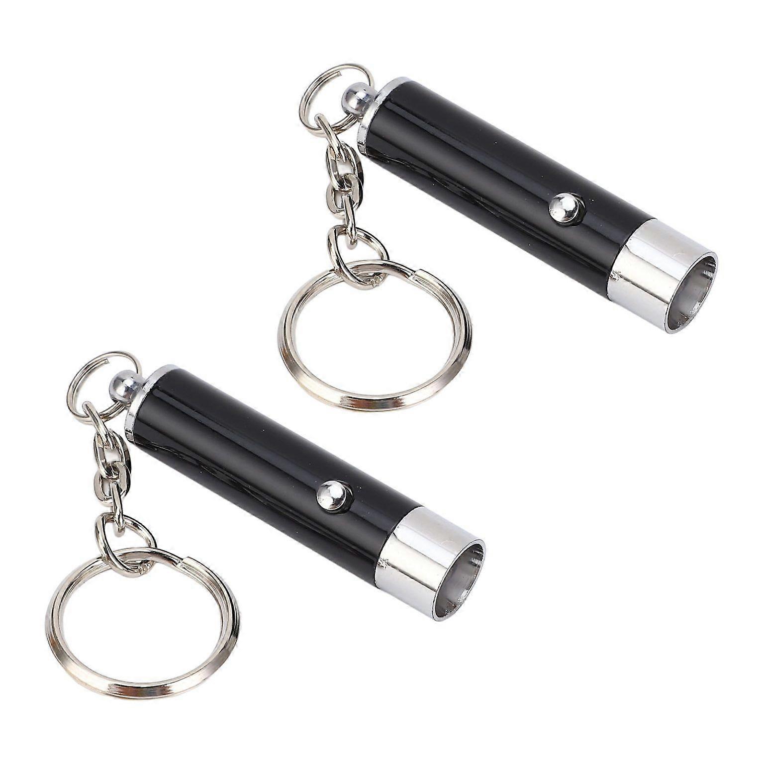 2PCS High Brightness Mini LED Flashlights - Portable & Multifunctional