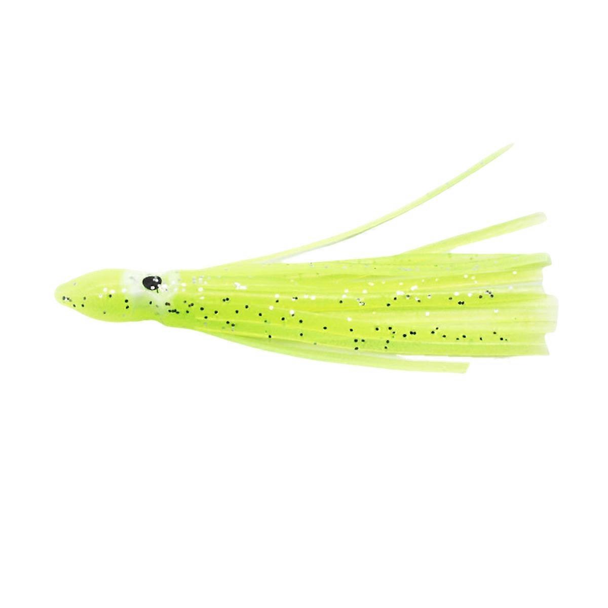 Leuchtender Oktopus-Weichköder, PVC-Oktopus-Köder, mehrfarbig, Kunstfischköder, Seefischerboot, Angelköder, Köder 011