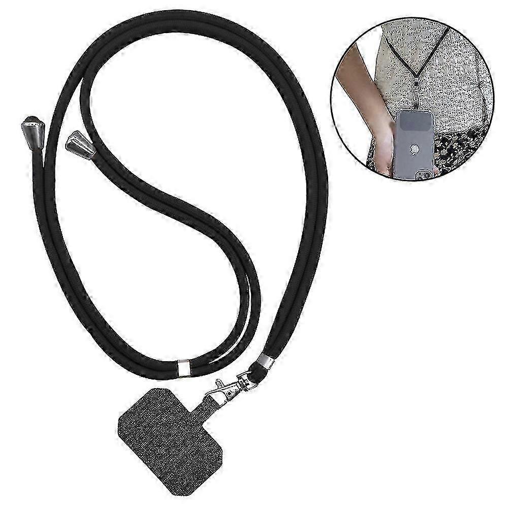 Universal Mobile Phone Lanyard, With Adjustable Nylon Neck Strap