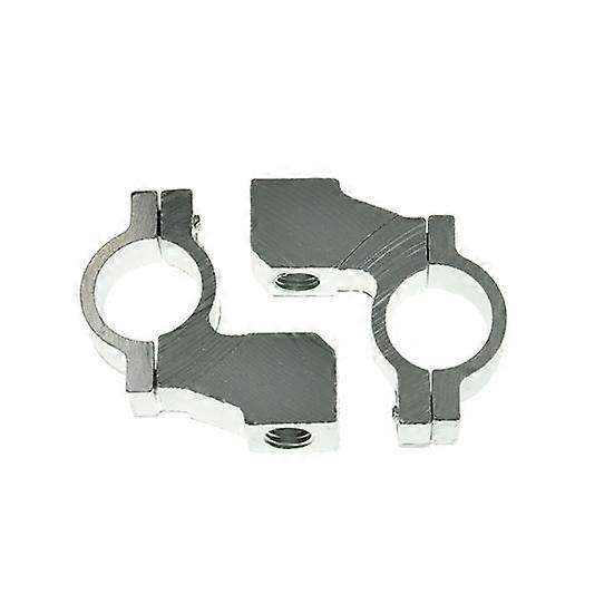 1 Pair Motorcycle Mount Handlebar Mirror Thread M10 Mirror Aluminum Rearview Holder Clamp