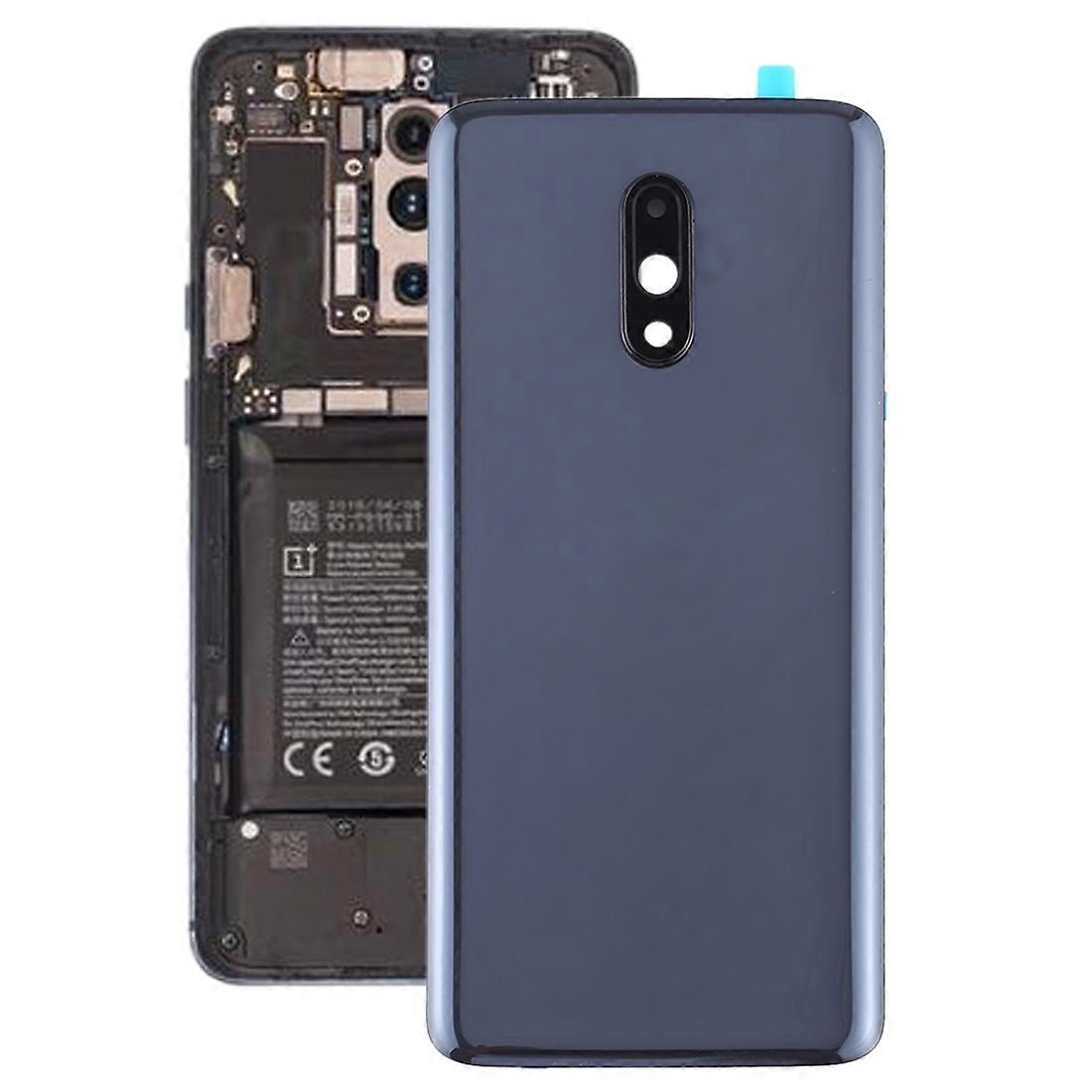 OnePlus 7 COMPATIBLEバッテリーバックカバー用カメラレンズカバー付き