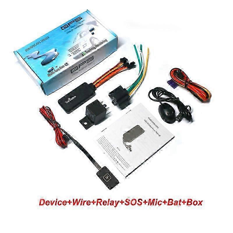 Free Tracking Platform GT06 Protocol Cut Off Engine SOS Alarm Voice Monitoring GPS Tracker