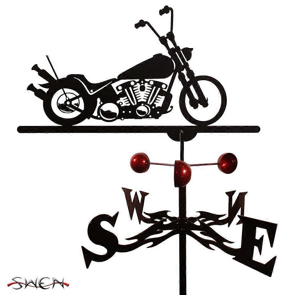 Bobber Motorcycle Garden Stake Weathervane - Farrell Series Design