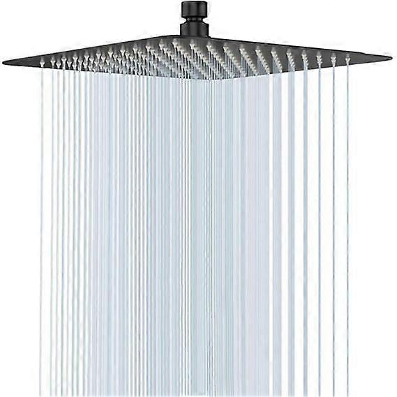 High-pressure square water-saving shower head 10 inches