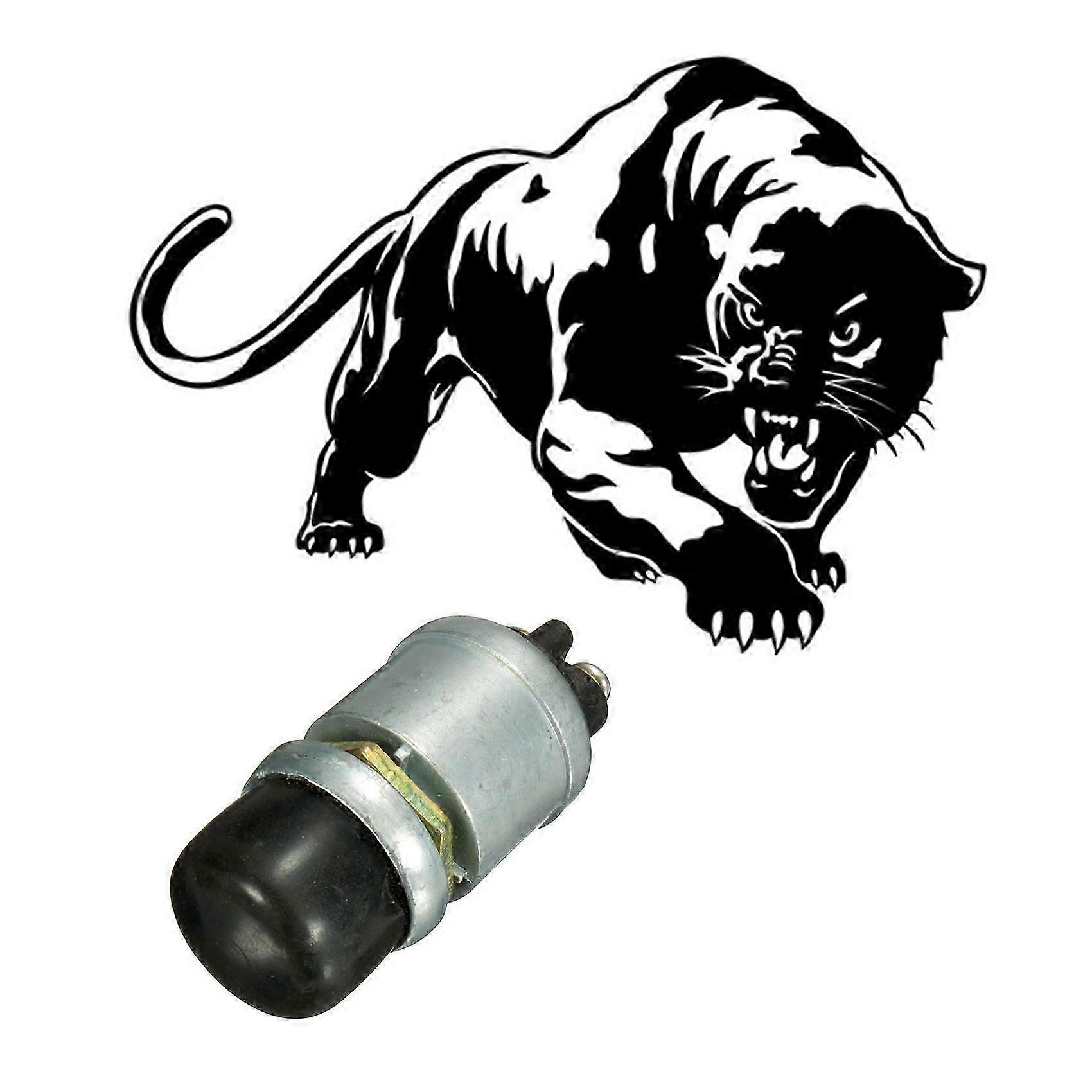 1 Pcs Car Boat Horn Engine Start Momentary Switch Push Button & 1 Pcs Car Sticker