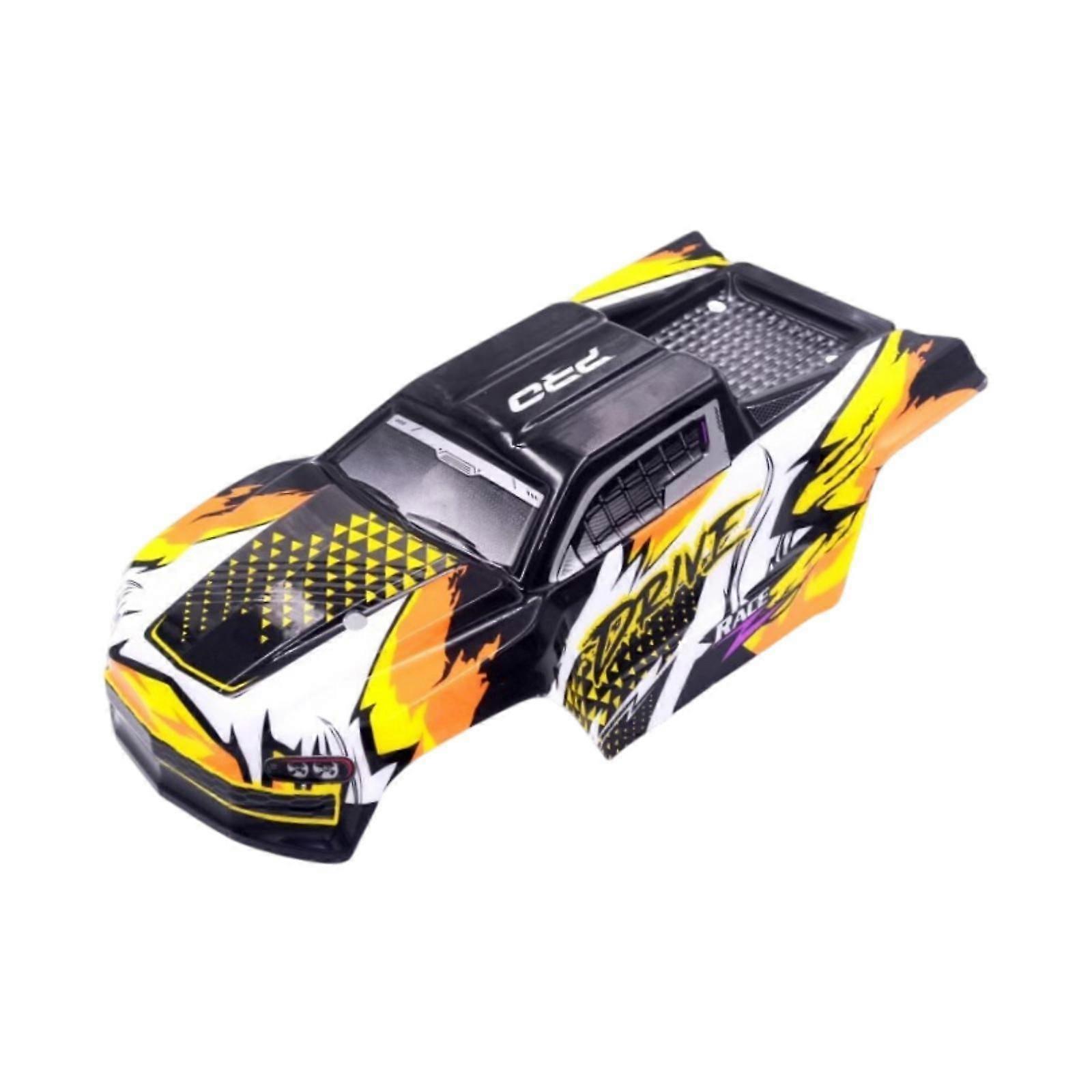 1:16 RC Carrozzeria Shell Robusto Modello Veicolo Accessorio per 16101 16102 RC Auto giallo