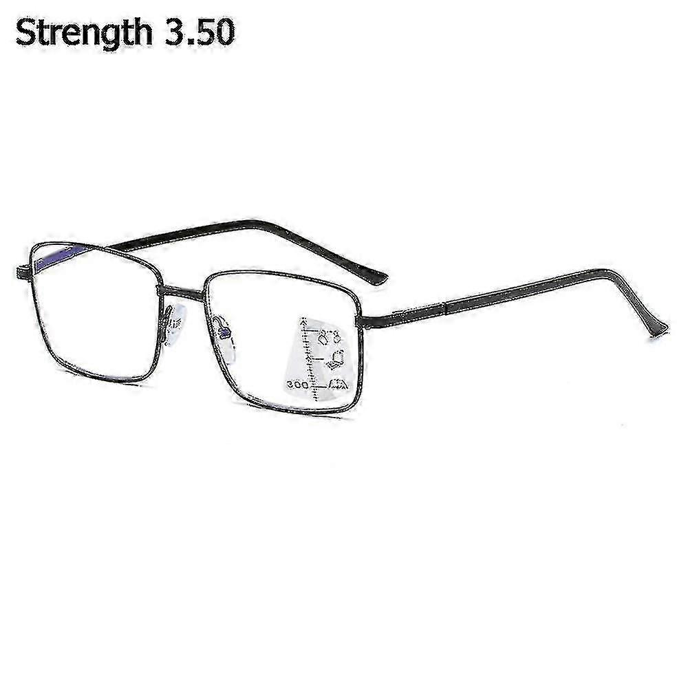 Multifocale leesbril Lezers Computerbril Progressive Multifocus A1 Sterkte 3.50