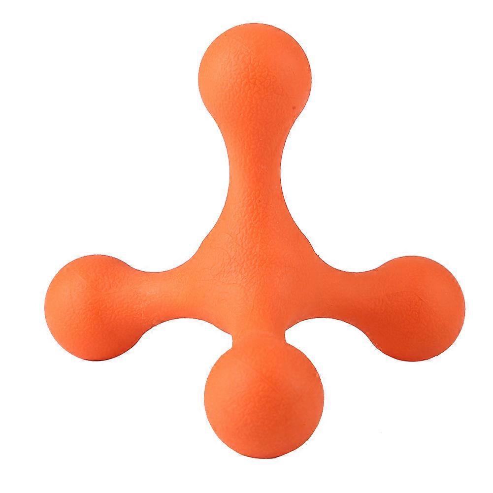 Rubber Pet Dog Chew Toys for Teething - Durable Tug-of-War Ball, Non-Toxic Material, Ideal for Medium to Large Breeds