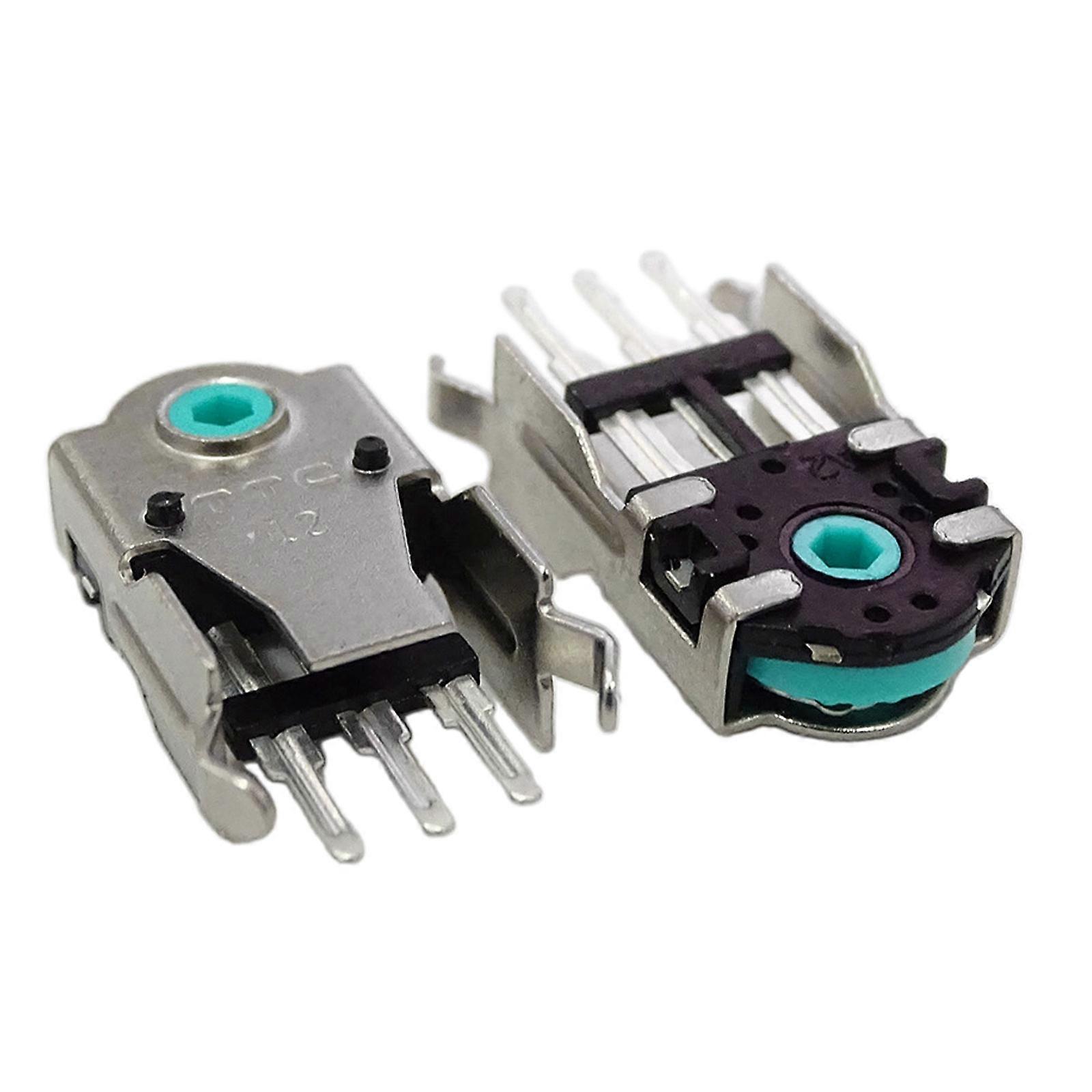 2Pcs TTC 12mm Mouse Encoders Mouse Gold/Green/Dustproof Gold Cores High Accurate For V2 Pro / V2 Mini Mouse Wheel