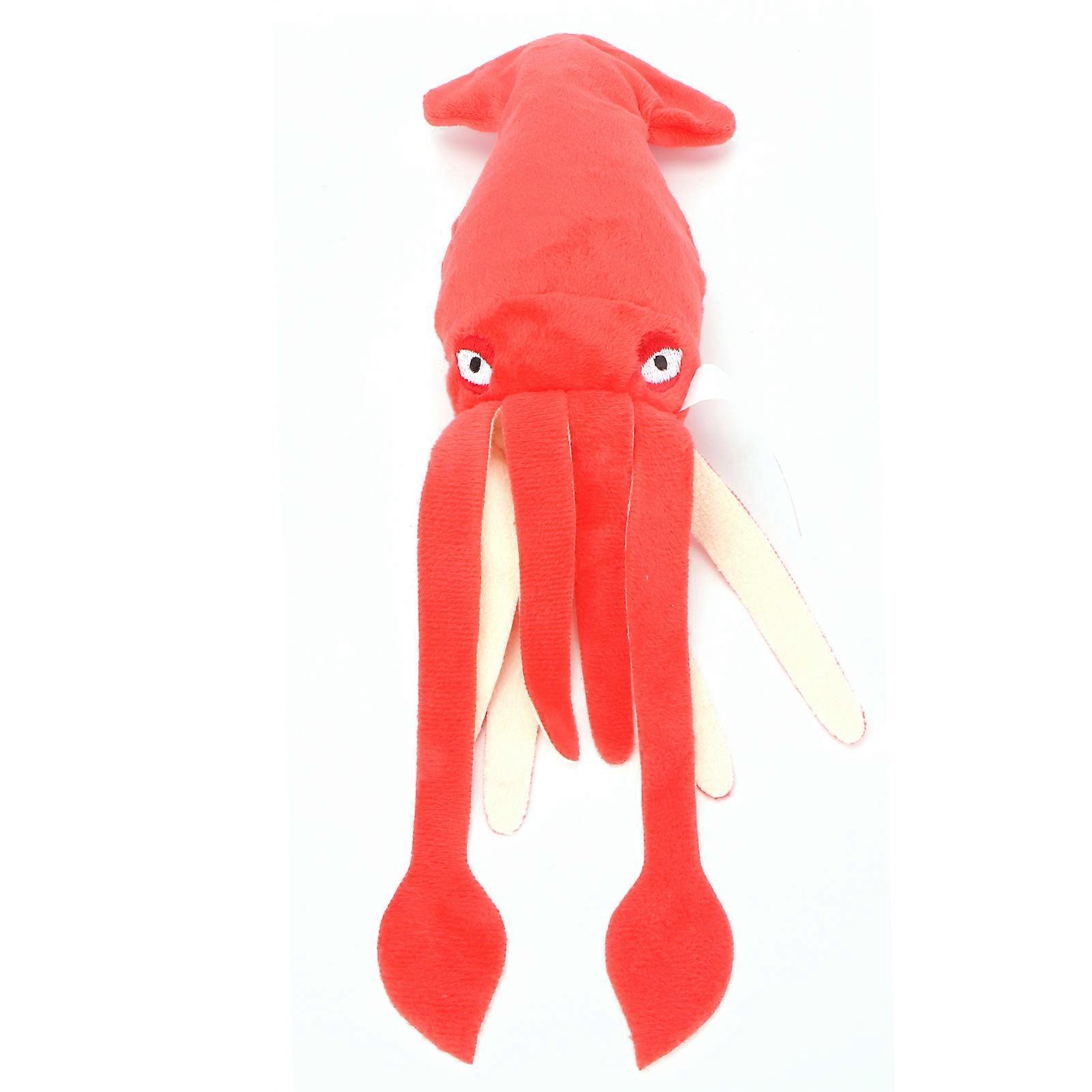 Pet Plush Vocal Toy Little Pig Squeaky Interactive Plaything Soft Red Giggle Toy for Medium Dogs
