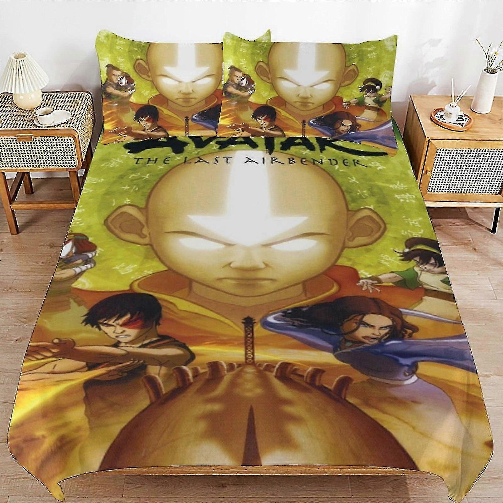 b1330 Bed Sheets 3 Piece Avatar Avatar The 3 Piece Bedding Set 1 Quilt Cover and 2 Pillowcases Bed Sheets gb1330