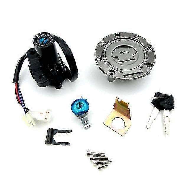 Fuel Gas Cap Ignition Switch Seat Lock With Key Kit For Yamaha YZF R1 R6 2001 2002 2003 2004 2005 2006 2007 2008 2009 2010 2011