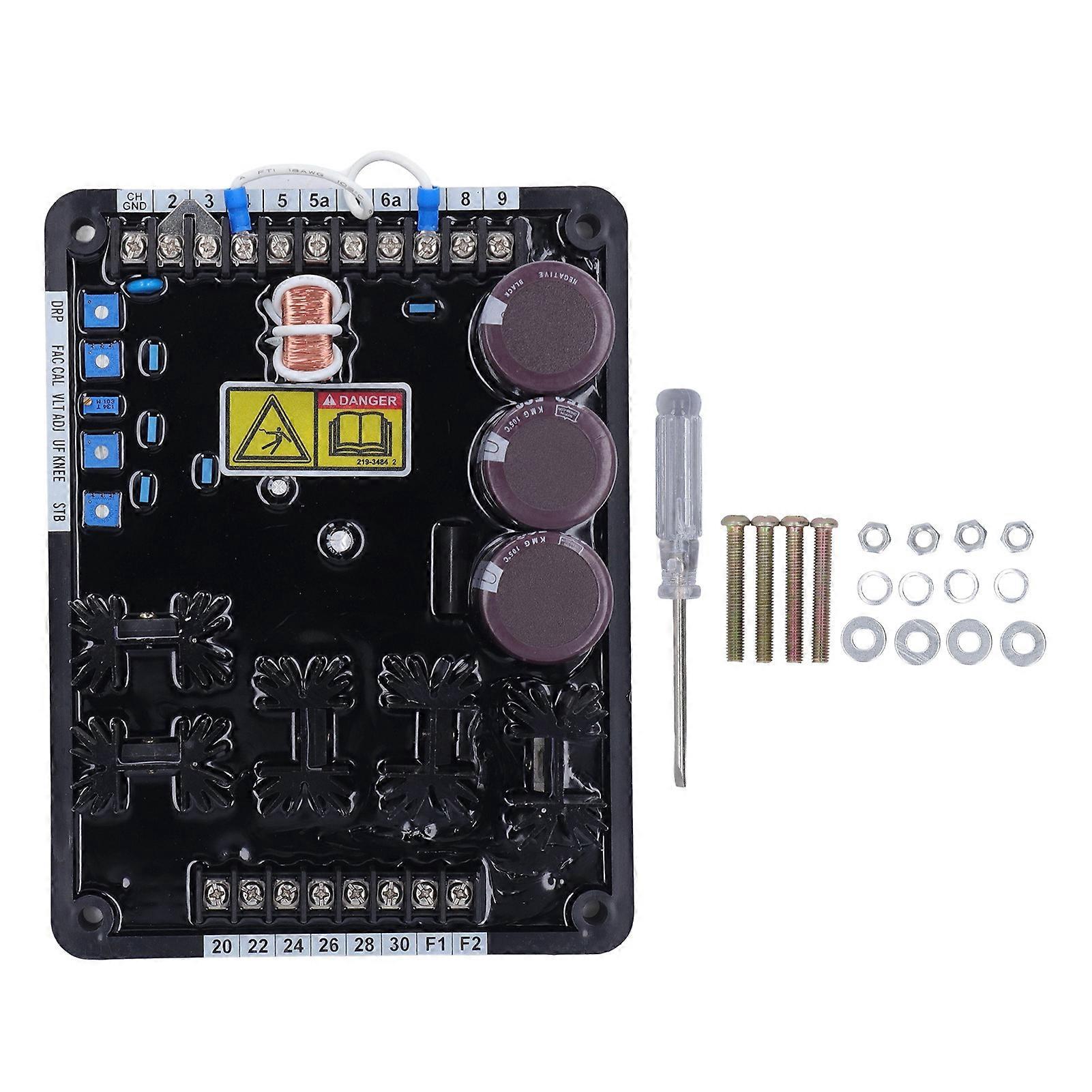 Automatic Regulator Diesel Generator Set AVR Voltage Regulation Board AC180‑280V Single 3 Phase Input