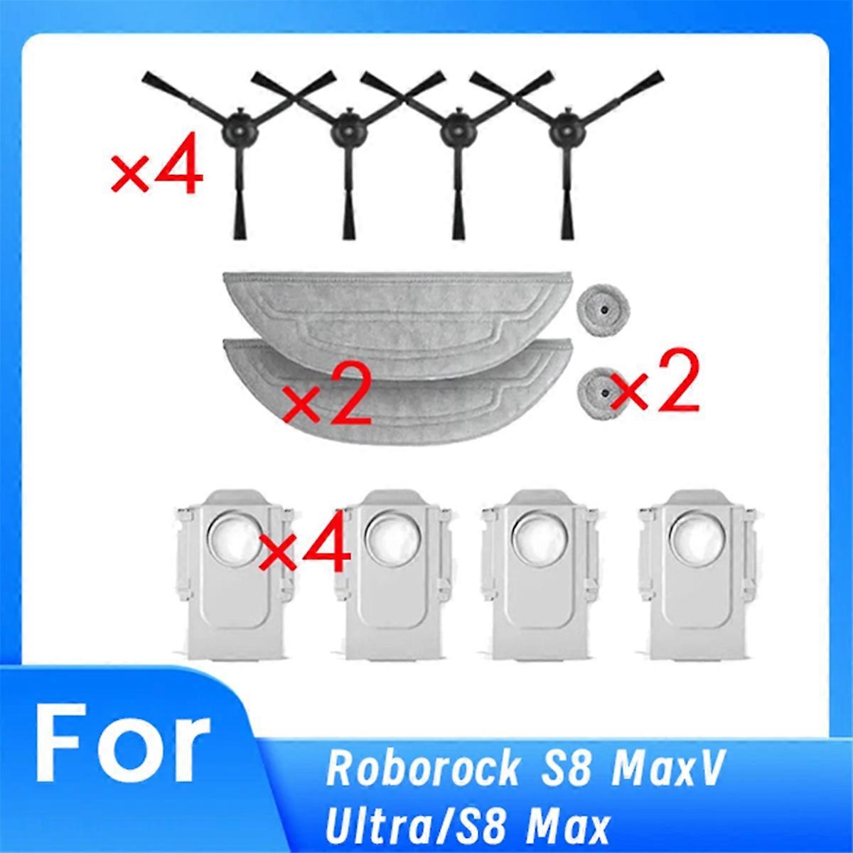 12 Pcs for Robot Cleaner Parts Replacement Main Brush Set