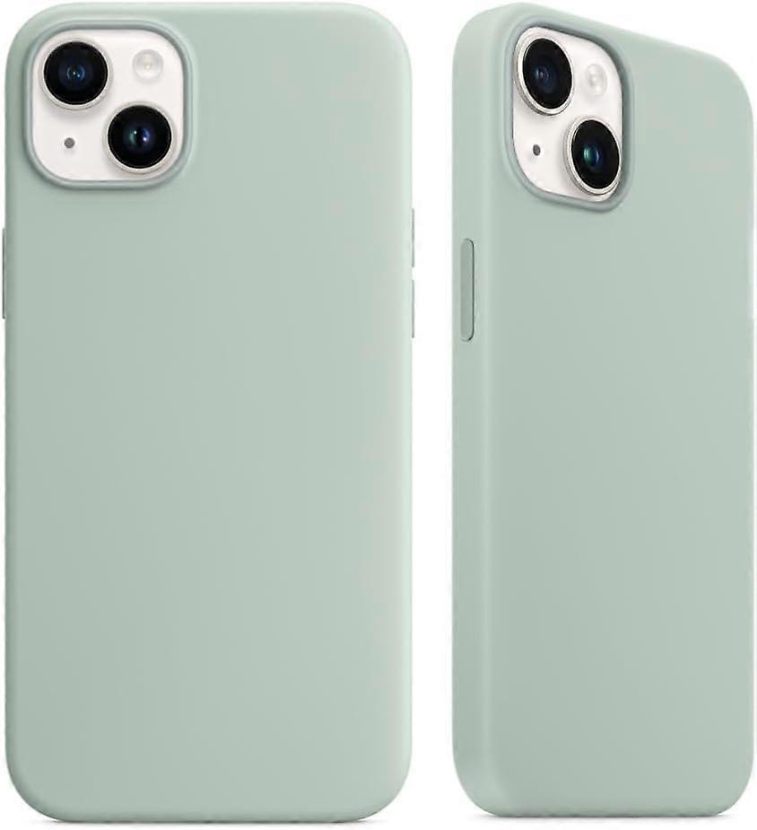 For Silicone Case Compatible For Apple Iphone 14 Replacement Plus With Magsafesoft Slim Back Phone Protection