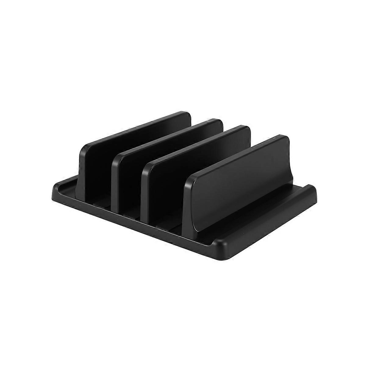Vaydeer Support pour ordinateur portable Support vertical pour ordinateur Support de bureau vertical Stockage de bureau peu encombrant Rac