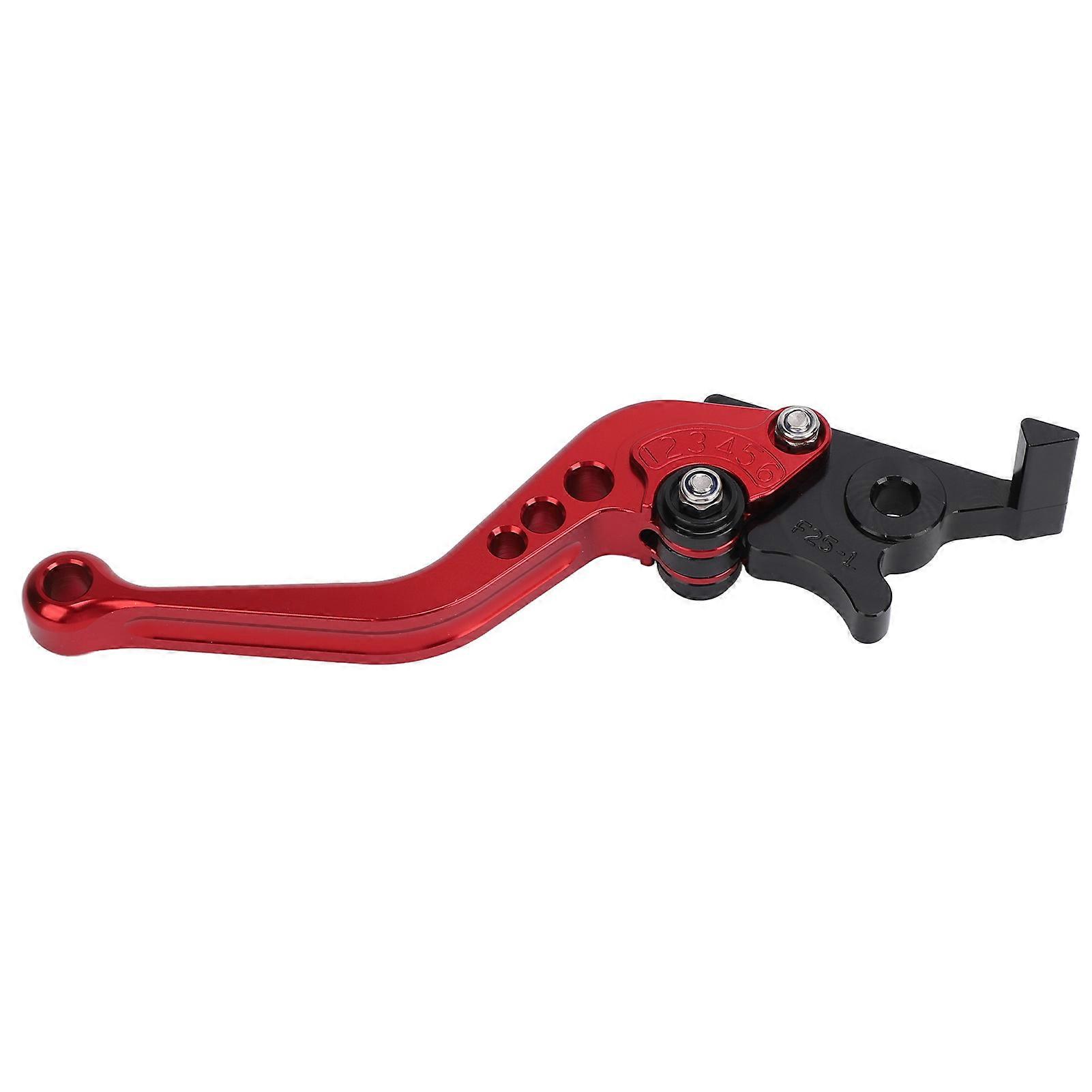 Levier de frein pliable en alliage d'aluminium CNC, réglable, pour moto DAX125 ST125 CT125 Hunter Cub, rouge
