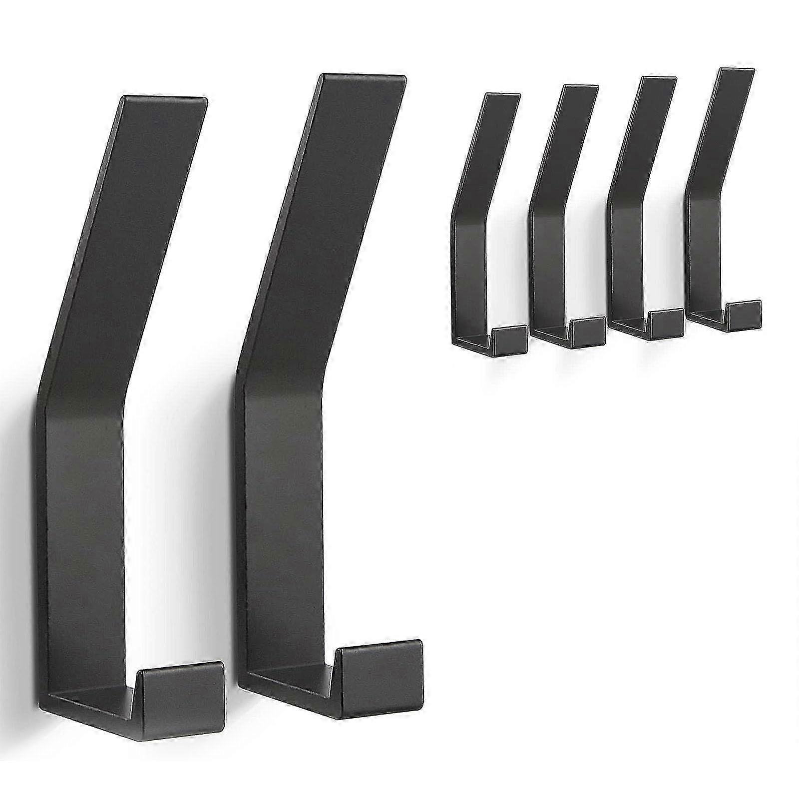 6 hooks--black upper and lower hooks hwy