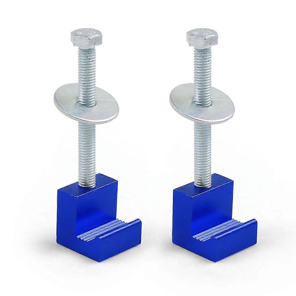 2 Pieces Truck Tool Box Mounting Kit Easy Mount 2 Pack Easy Installation Wide Clamp Perfect Fit Easy to install  Blue