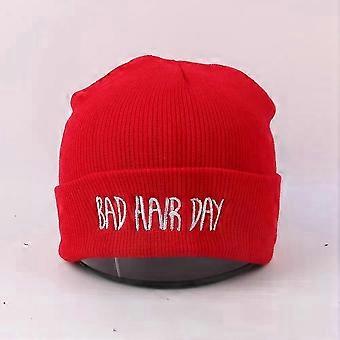 Mode Sport Warme Mutsen Bad Day Letter Mutsen Cap Vrouwen Mannen Hoed Muts Gebreide Hip Hop Hoed Bonnet Voor Unisex Zz-324 One Size Type 15